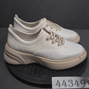 Melissa Shoes Womens Size 6 White Plastic Ugly Sneaker AD Chunky Sneakers 32429